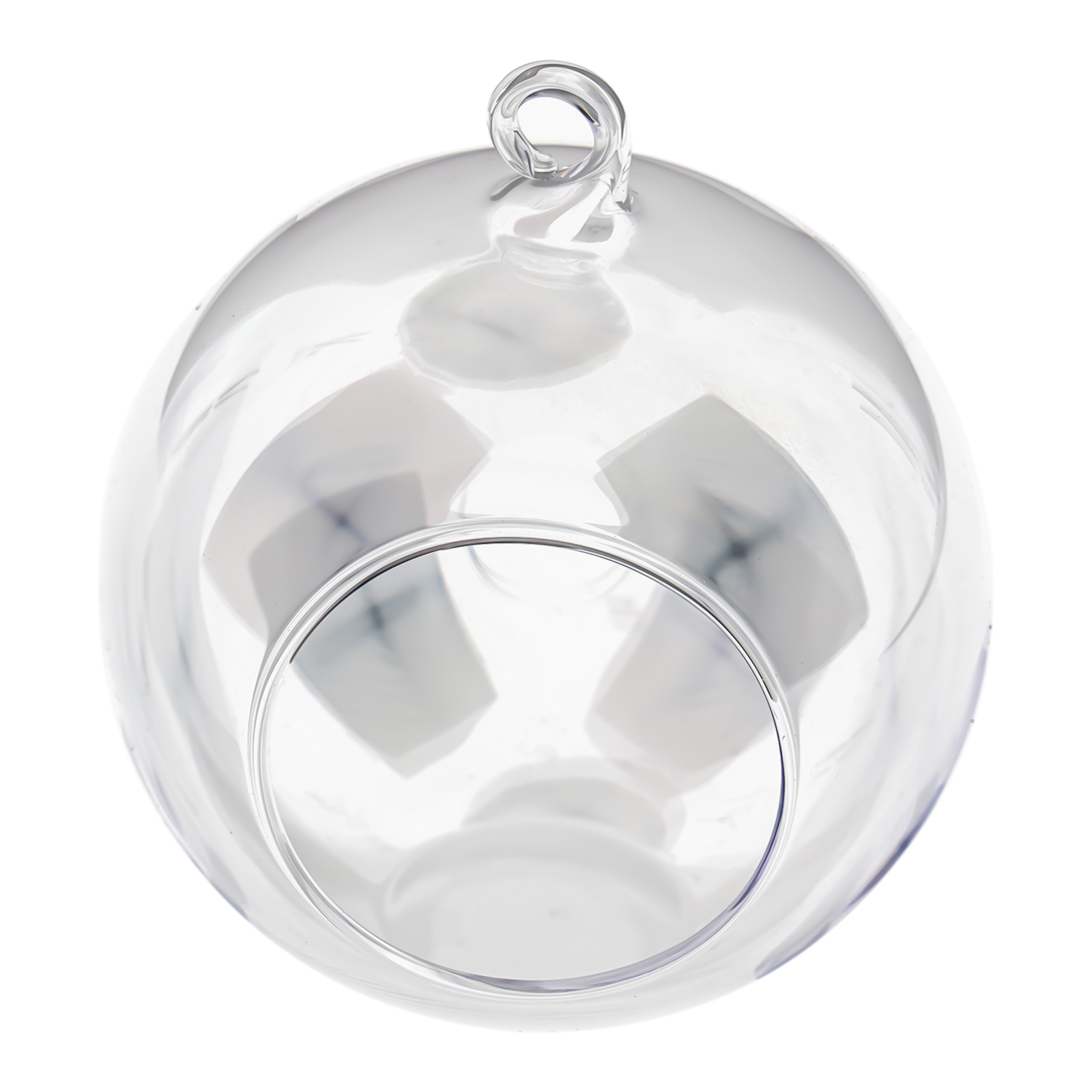 Clear Glass Hanging Ball Vase  - Plant Parent ulasan dan harga