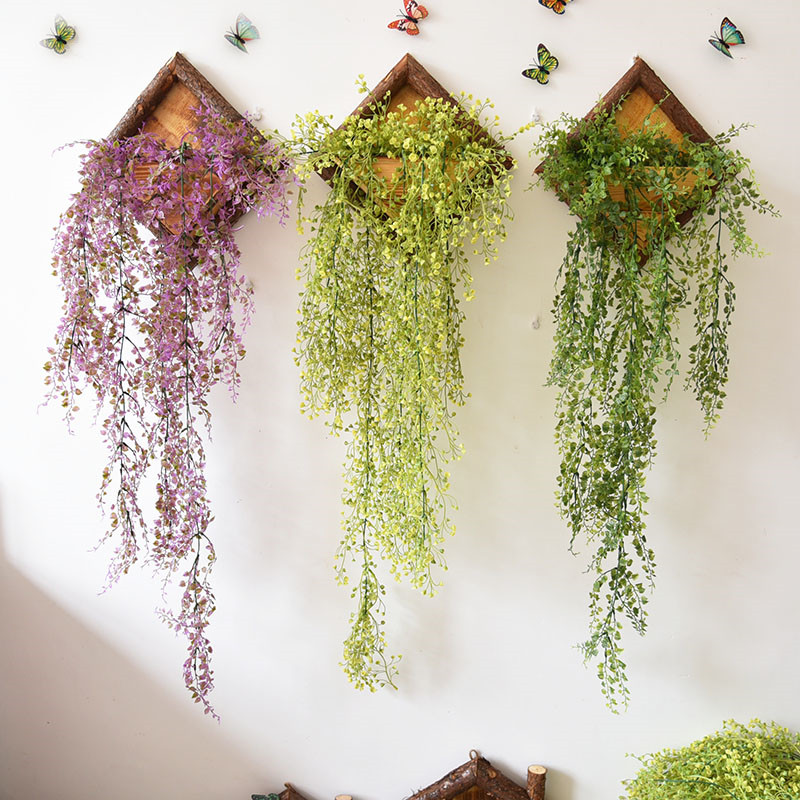 Wall Hanging Flower Pots Woode - Plant Parent ulasan dan harga